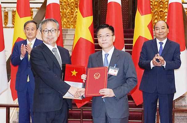 Trao đổi văn kiện hợp tác về tư pháp và pháp luật giữa Bộ Tư pháp nước CHXHCN Việt Nam và Bộ Tư pháp Nhật Bản