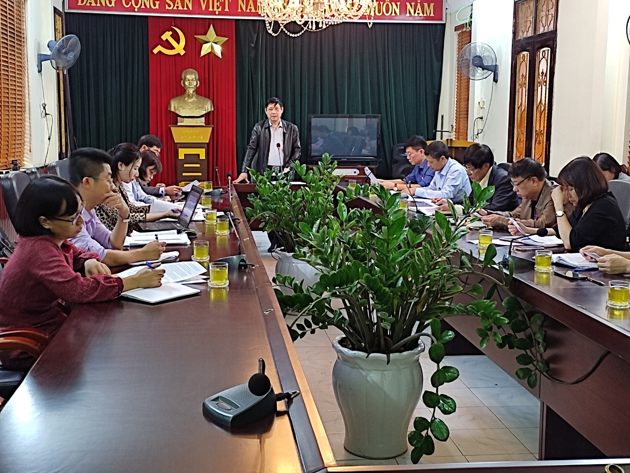 Kiểm tra công tác quản lý xử lý vi phạm hành chính và theo dõi thi hành pháp luật năm 2021 trên địa bàn tỉnh Ninh Bình