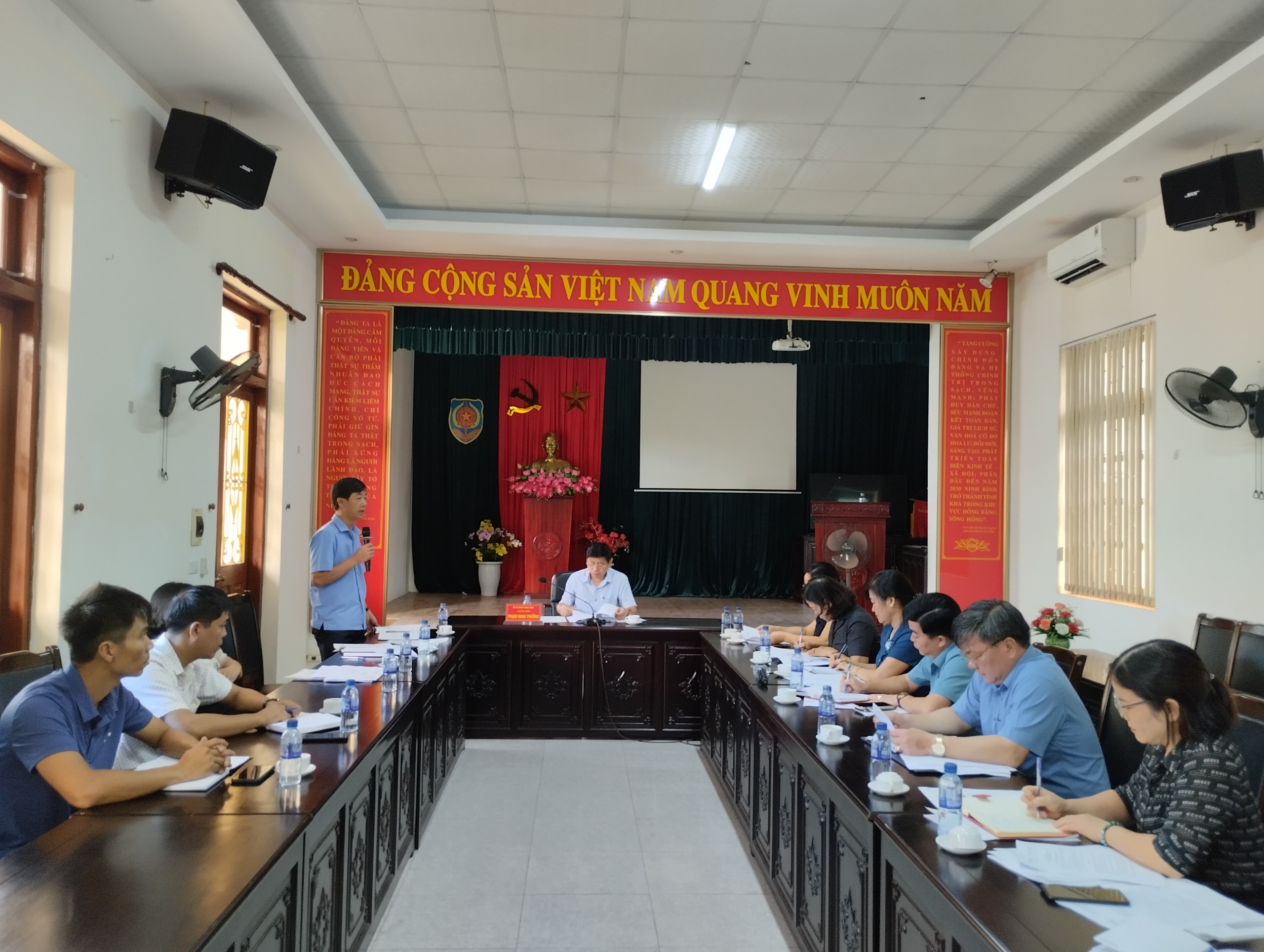 Ban Tổ chức Hội thi Hòa giải viên giỏi tỉnh Ninh Bình năm 2023 triển khai các nhiệm vụ tổ chức Hội thi