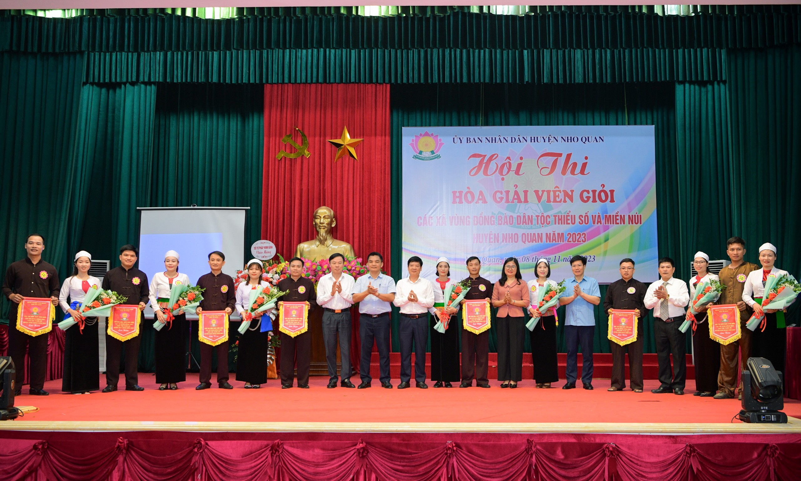 Hội thi Hoà giải viên giỏi các xã vùng đồng bào dân tộc thiểu số và miền núi huyện Nho Quan