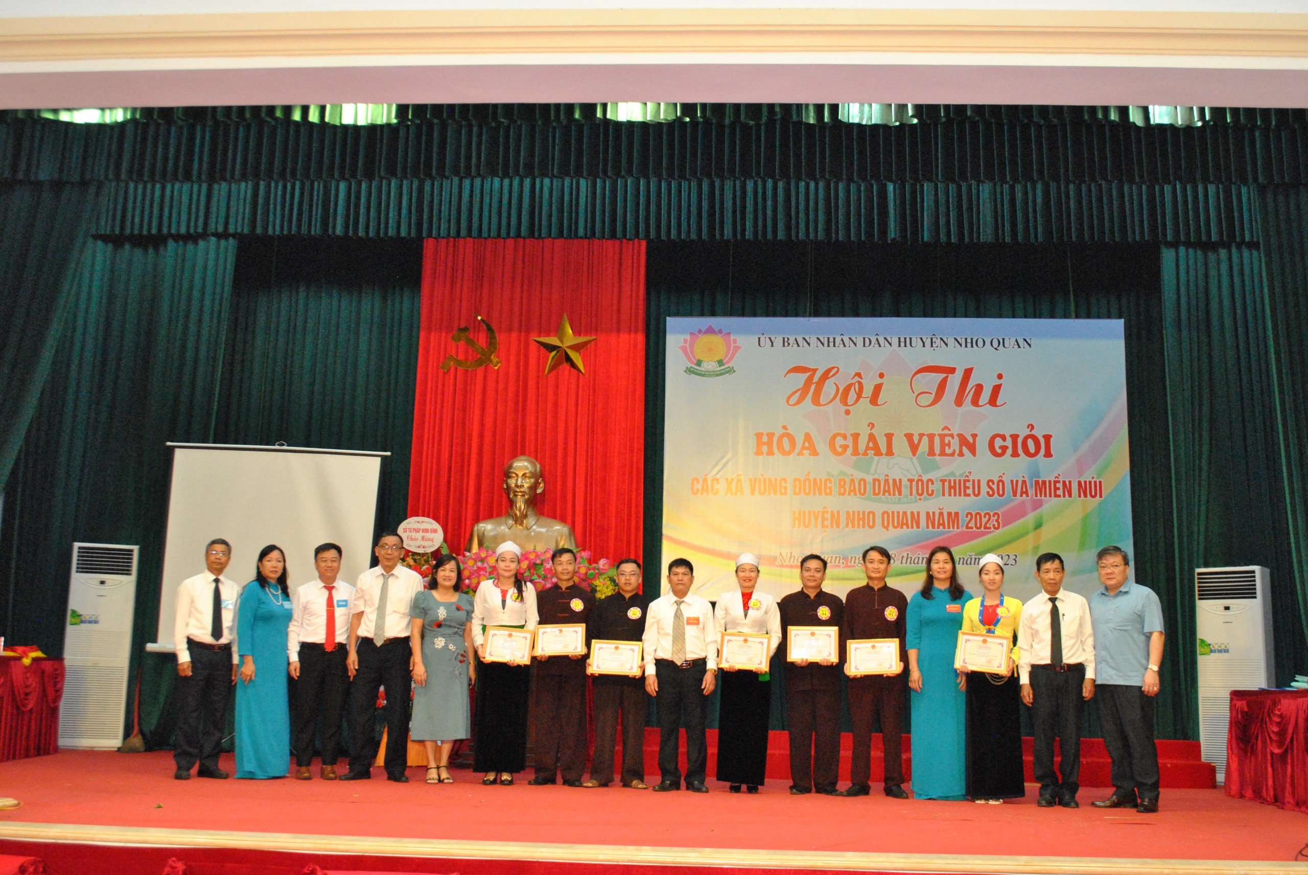 Huyện Nho Quan, tỉnh Ninh Bình: Tổ chức Hội thi Hoà giải viên giỏi các xã vùng đồng bào dân tộc thiểu số và miền núi năm 2023
