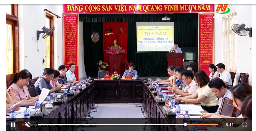 Kiểm tra công tác theo dõi thi hành pháp luật trên địa bàn tỉnh Ninh Bình