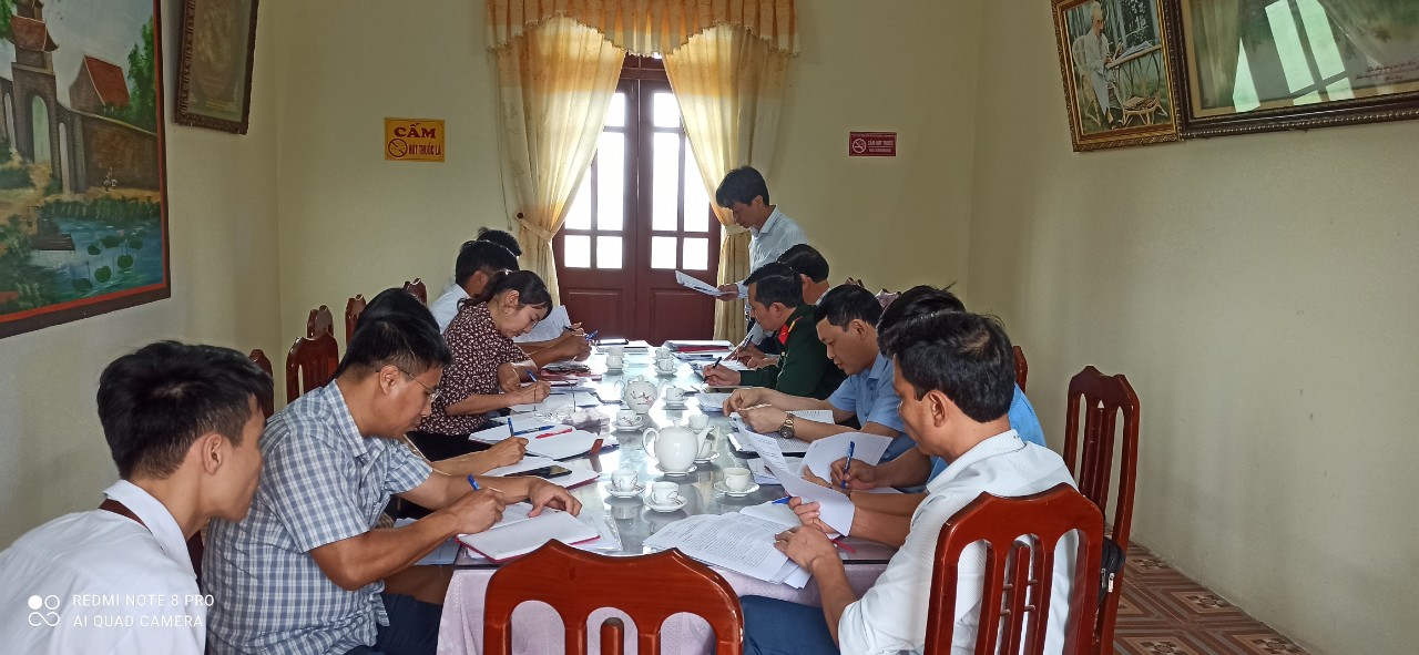 Ban Pháp chế Hội đồng nhân dân huyện Yên Mô giám sát công tác phổ biến giáo dục pháp luật